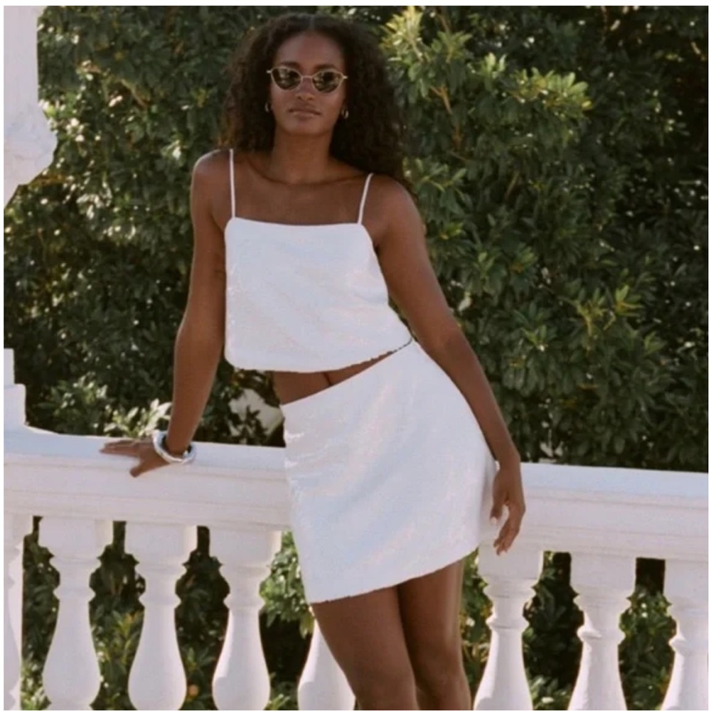 Abercrombie Sequin Mini Skirt